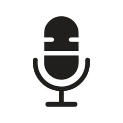 Shielded Microphone Logo Showing Strong Professional And Secure Podcast Presence