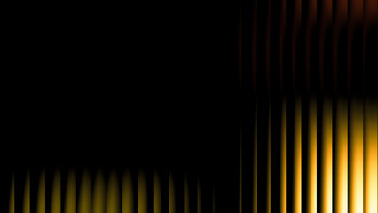 Abstract glowing vertical lines creating dynamic fiery glass pattern illustration