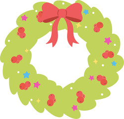 Christmas wreath,