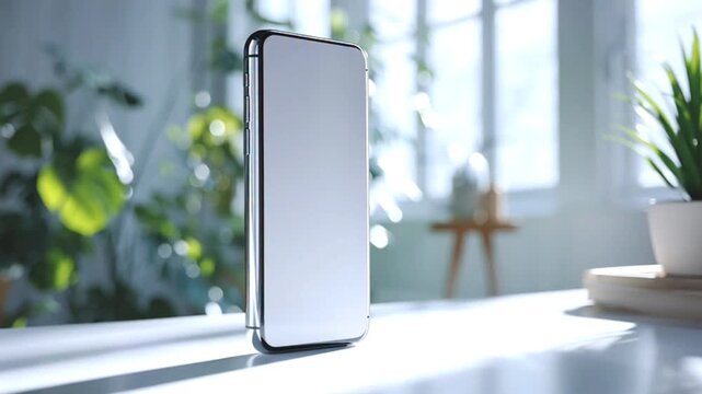 Product Mockup A realistic render showcasing a minimal display for branding, logo showcase, and personal planning, ideal for businessperson mobility and opportunity presentation