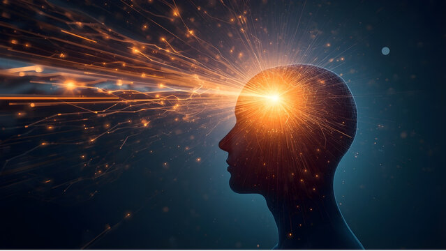 Mind Growth Through Data Streams – Digital Knowledge Expansion Concept