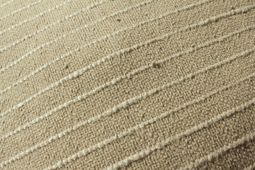 Close up of beige fabric