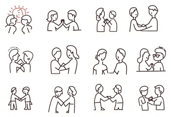 _A Realistic HD Image Of A 3D Heart And Love Emoji