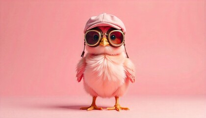 pink baby chick
