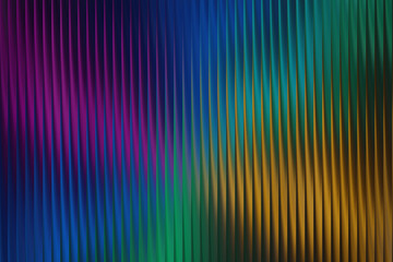 Abstract colorful background with vertical lines and blurred gradient effect