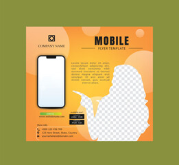 Social media template