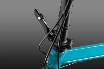 Folding bicycle handlebars.