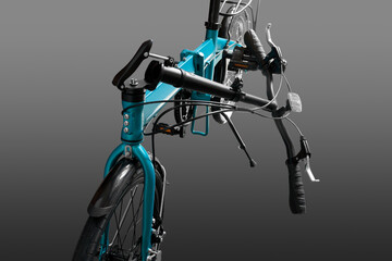 Folding bicycle handlebars.
