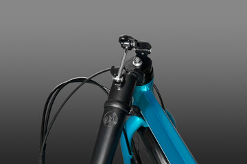 Folding bicycle handlebars.