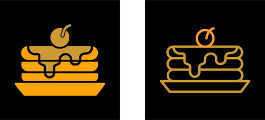Pancake Vector Icon