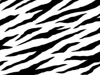 ゼブラ　手描きで描いたゼブラ柄の背景