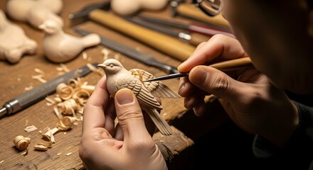 Wood carving bird tutorial diy project handmade woodworking art craft sculpture design ideas