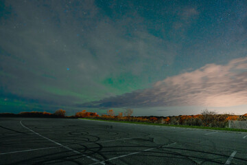 Beautiful Northern Light in New York
