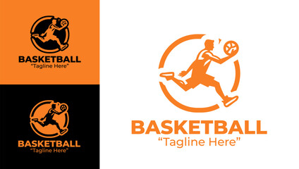 Basketball Logo Modern and Sleek Design for Clubs