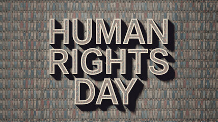 Promote human rights day with this powerful message of unity and global awareness