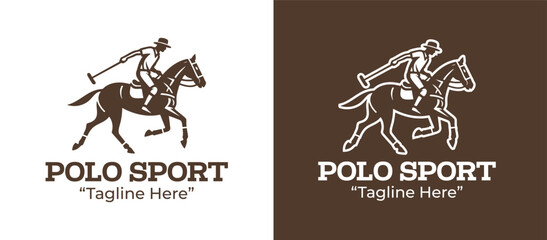 Polo Sport Logo Dynamic and Action-Packed Design