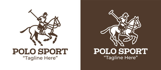 Polo Sport Logo Modern and Sleek Design for Polo Events