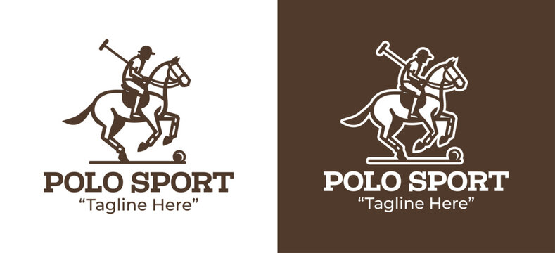 Polo Sport Logo Vintage Style for Polo Enthusiasts