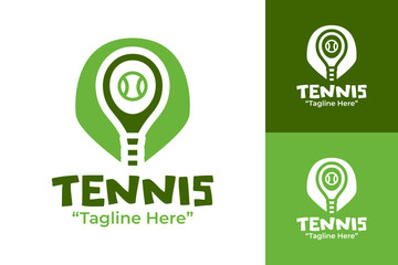 Tennis Logo Vintage and Classic Emblem for Tennis Clubs