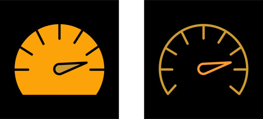 Speedometer Vector Icon