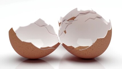 Eggshells in a Row: A Visual Exploration of Origins, Decomposition, and Renewal