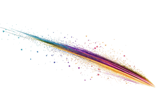 Abstract colorful rainbow wave vector pattern background illustration design.