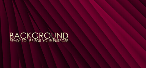 Abstract Diagonal Red Stripe Background | Dark Magenta Shaded Line Pattern |​ Elegant Deep Pink Geometric Texture