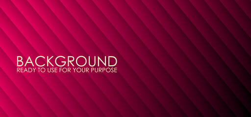Abstract Diagonal Red Stripe Background | Dark Magenta Shaded Line Pattern |​ Elegant Deep Pink Geometric Texture