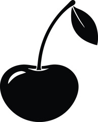 Cherry fruit icon vector illustration