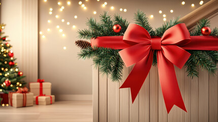 Festive Christmas home decor creates joyful and inviting atmosphere