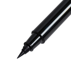 Black Marker Close up on Black Background Writing Tool Drawing Graphic Art Illustration Marker Tip