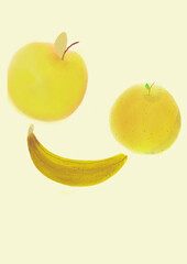 apple,pear and banana