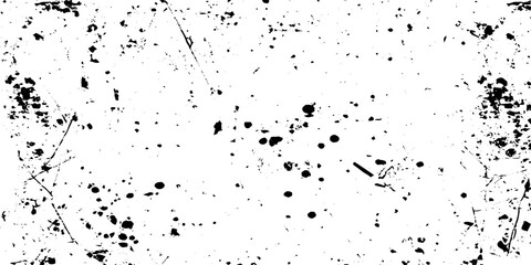 White and black ink splatter grunge dust particle and dust grain texture. grunge texture with scratches and cracks paint wall texture. dust overlay distress grain with scratch grunge urban background.