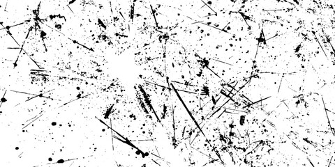Abstract white and black grunge dust particle and dust grain texture. old grunge texture with scratches and cracks paint wall texture. dust overlay distress grain with scratch grunge urban background.