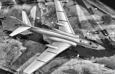 old vintage airplane