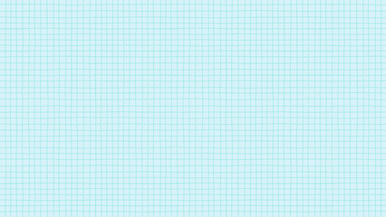 水色の手書きグリッドのテクスチャ -レトロポップでかわいいシンプルな方眼のパターン素材 - 16:9