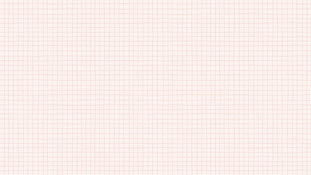 ベージュの手書きグリッドのテクスチャ - ナチュラルでかわいいシンプルな方眼パターン - 16:9