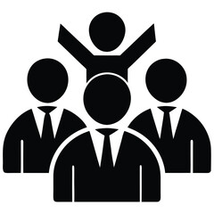 company culture icon vector icon