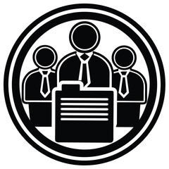 company hr policy vector icon