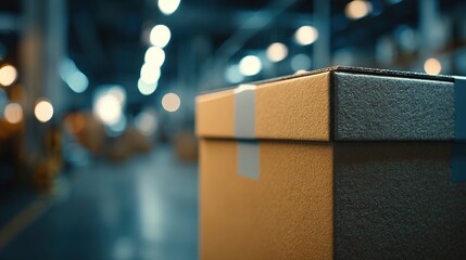 contraband. Warehouse storage of sealed boxes with customs seizure labels, organized stacks. pitch deck slides, case study pages, designed for enterprise HRIS and productivity software interfaces.