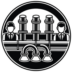 candidate pipeline vector icon