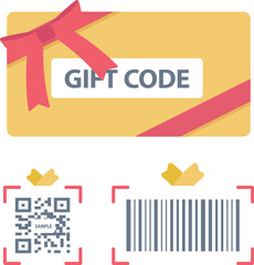 Fototapeta premium ギフトコード