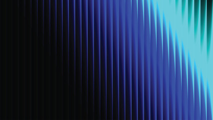 Abstract glowing blue and cyan vertical gradient line background
