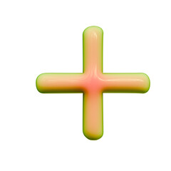 Obraz premium Alphabet, number and symbol 3d render word Neon Pink Glossy Bubble Form