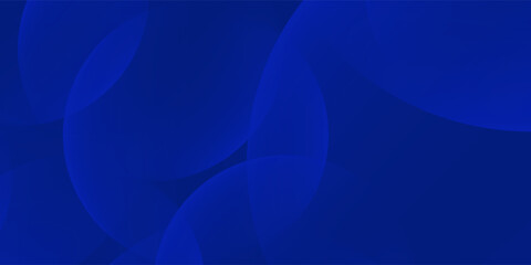 Abstract Blue fluid gradient concept Geometric banner design background.