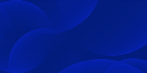 Abstract Blue fluid gradient concept Geometric banner design background.