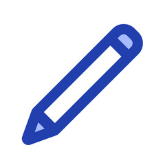 pencil blue icon