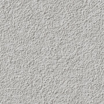 SEAMLESS pattern of popcorn drywall texture, close up photo of light gray wall or ceiling, seamless background.