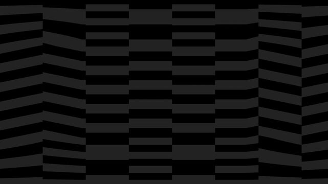 Abstract Dark Geometric Block Pattern Background Loop