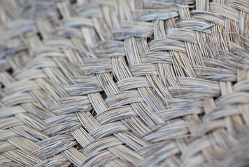 Textura de paja trenzada